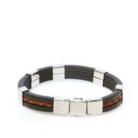 Bracciale Orogildo Gioielli Uomo in Gomma 3XXB32 - 3XXB32